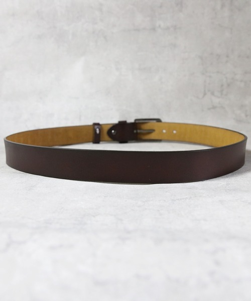８(eight)（エイト）の「レザーバックルベルト（ベルト・メンズ・ブラウン/ブラック/ダークブラウン・FREE）」の6枚目の写真