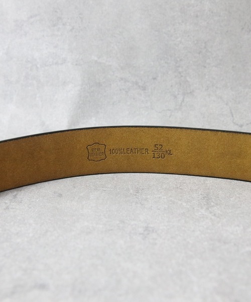 ８(eight)（エイト）の「レザーバックルベルト（ベルト・メンズ・ブラウン/ブラック/ダークブラウン・FREE）」の11枚目の写真
