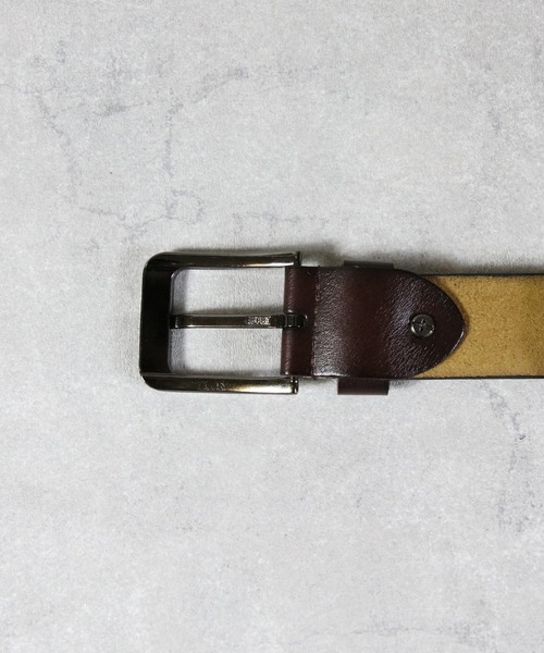 ８(eight)（エイト）の「レザーバックルベルト（ベルト・メンズ・ブラウン/ブラック/ダークブラウン・FREE）」の13枚目の写真