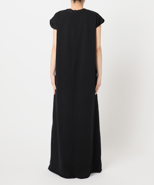 CITYSHOP(シティーショップ)の「SATIN PIPING CUT DRESS:ワンピース(ワンピース・レディース・ブラック/ホワイト・38/36)」の12枚目の写真