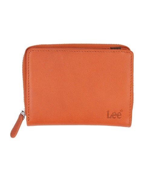 Lee(リー)の「Lee 柔らかゴートレザー二つ折り財布 ラウンドファスナー(財布・メンズ・ネイビー/キャメル/グリーン/レッド/チョコ/ブラック・FREE)」の6枚目の写真
