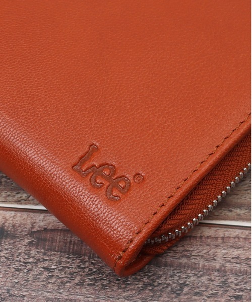 Lee(リー)の「Lee 柔らかゴートレザー二つ折り財布 ラウンドファスナー(財布・メンズ・ネイビー/キャメル/グリーン/レッド/チョコ/ブラック・FREE)」の14枚目の写真