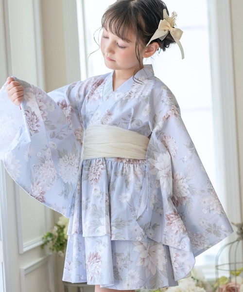 セール】背中ファスナー ワンピース浴衣ドレス（浴衣）｜Catherine