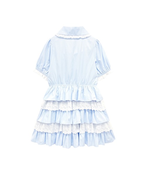 セール】コットンレースパステルワンピース（ワンピース）｜Honey