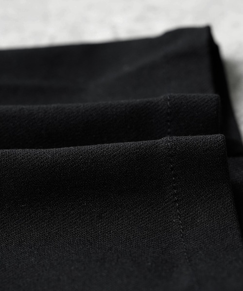 reca（レカ）の「フロントスリットストレッチパンツ（その他パンツ・レディース・ブラック・MP/M/L）」の3枚目の写真