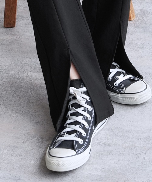 reca（レカ）の「フロントスリットストレッチパンツ（その他パンツ・レディース・ブラック・MP/M/L）」の20枚目の写真