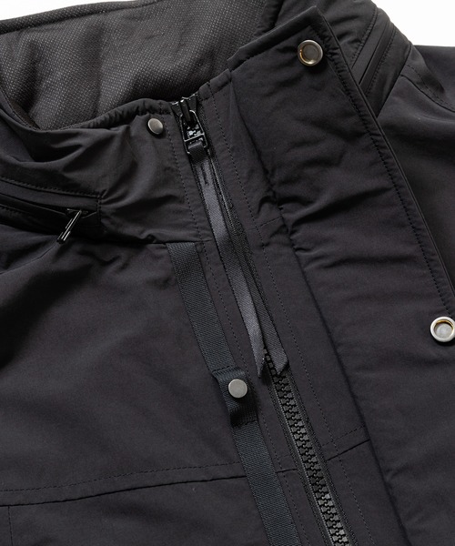 meanswhile(ミーンズワイル)の「Side Slit Paper Touch Luggage Vest(ベスト・メンズ・ブラック・2(M)/3(L))」の10枚目の写真
