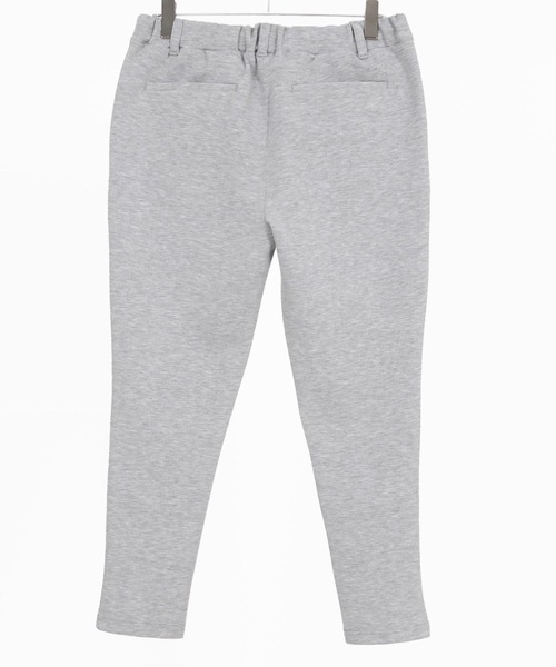 1minute 1second（ワンミニットワンセカンド）の「mp13841-cardboard knit pants with logo print イージーパンツ（その他パンツ・メンズ・ブラック/トップグレー・S/M/L/XL）」の21枚目の写真