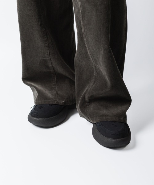 VEIN (ヴェイン)の「コットンジャージー×リップストップ オーバルソール トレイナー / COTTON JERSEY x RIPSTOP OVAL SOLE TRAINER(スニーカー・メンズ・ブラック・42/41)」の14枚目の写真