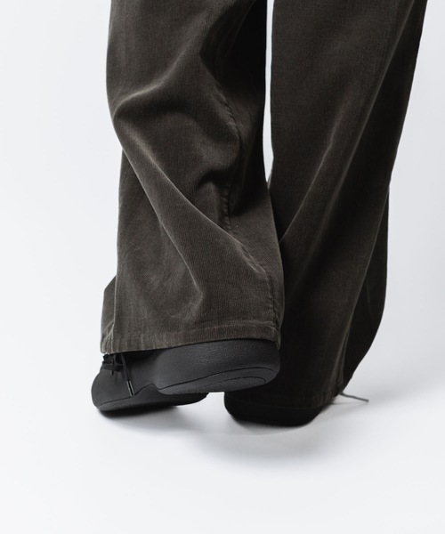 VEIN (ヴェイン)の「コットンジャージー×リップストップ オーバルソール トレイナー / COTTON JERSEY x RIPSTOP OVAL SOLE TRAINER(スニーカー・メンズ・ブラック・42/41)」の16枚目の写真