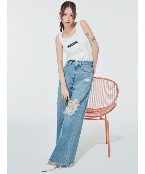 3way GDビジューMOLDチェーンストラップポインテッドミュール