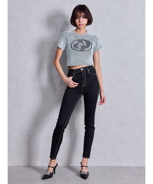 セール】3way GDビジューMOLDチェーンストラップポインテッドミュール