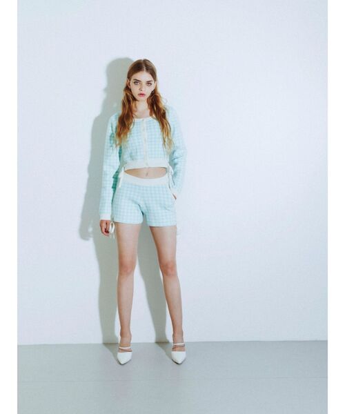 GYDA（ジェイダ）の「3way GDビジューMOLDチェーンストラップポインテッドミュール（パンプス・レディース・ブラック/オフホワイト・SMALL/MEDIUM/LARGE）」の16枚目の写真