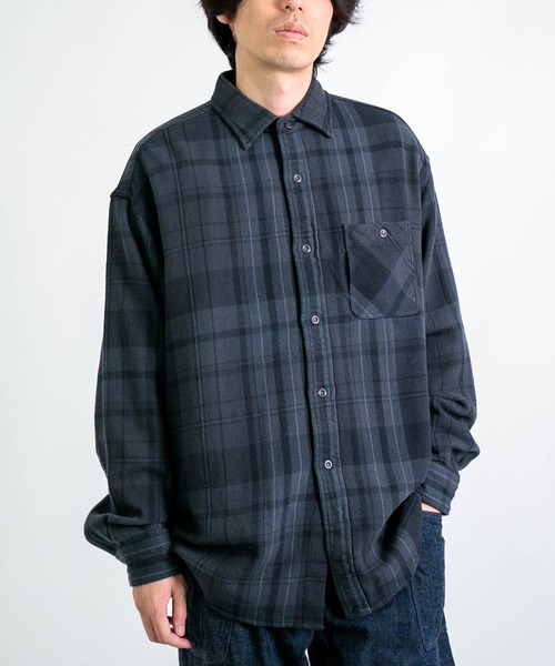 THE NORTH FACE PURPLE LABEL] Flannel Plaid Field Shirt | Domingo