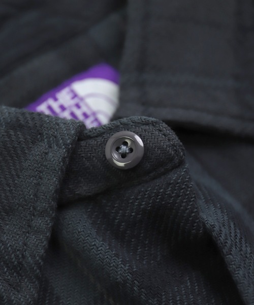 THE NORTH FACE PURPLE LABEL（ザ ノースフェイス パープルレーベル）の「[THE NORTH FACE PURPLE LABEL] Flannel Plaid Field Shirt（シャツ/ブラウス・メンズ・グレー系その他・L/M）」の13枚目の写真