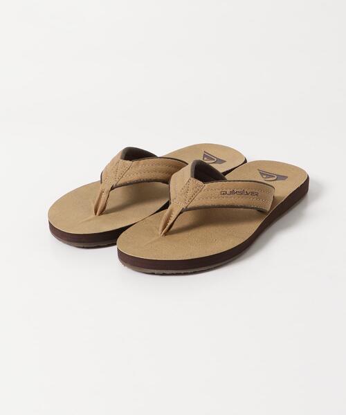 Quiksilver(クイックシルバー)の「QUIKSILVER CARVER NUBUCK(サンダル・メンズ・ブラック/ダークブラウン/ブラウン・26/27/28)」の3枚目の写真