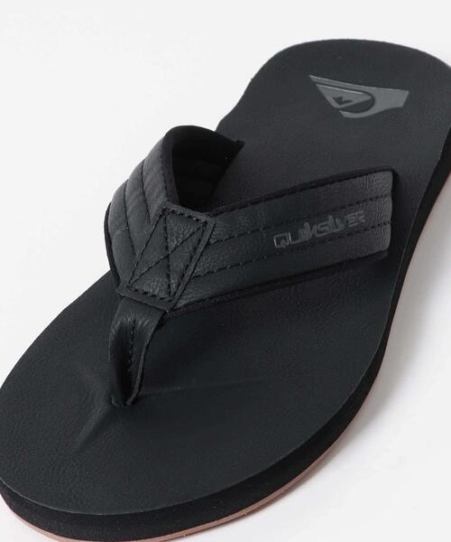 Quiksilver(クイックシルバー)の「QUIKSILVER CARVER NUBUCK(サンダル・メンズ・ブラック/ダークブラウン/ブラウン・26/27/28)」の7枚目の写真