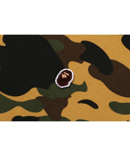 A BATHING APE(アベイシングエイプ)の「1ST CAMO ONE POINT MINI TEE(Tシャツ/カットソー・レディース・グリーン/イエロー・MEDIUM/SMALL/LARGE)」の6枚目の写真