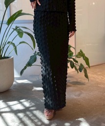 spiky knit tight skirt