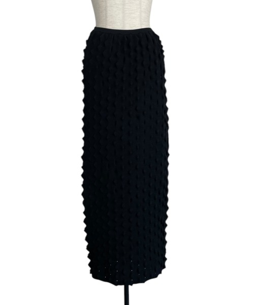 HONEY MI HONEY(ハニーミーハニー)の「spiky knit tight skirt(スカート・レディース・オフホワイト/ブラック/ラベンダー・FREE)」の20枚目の写真