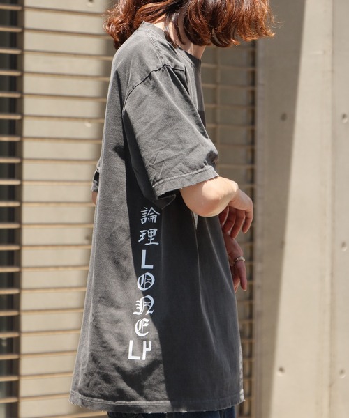 LONELY/論理（ロンリー）の「LONELY(論理)/ロンリー PUSSY CAT TEE Tシャツ プリントTシャツ（Tシャツ/カットソー・メンズ・ホワイト/レッド/ブラック・M/L/XL）」の3枚目の写真