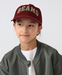 こども ビームス | BEAMS × こども ビームス / BEAMS サガラ刺繍 ベーシック キャップ 2026（47～61cm）(キャップ)