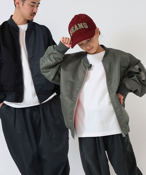 こども ビームス(コドモビームス)の「BEAMS × こども ビームス / BEAMS サガラ刺繍 ベーシック キャップ 2026(47~61cm)(キャップ・キッズ・ネイビー/グリーン/ワイン・ONE SIZE)」の6枚目の写真