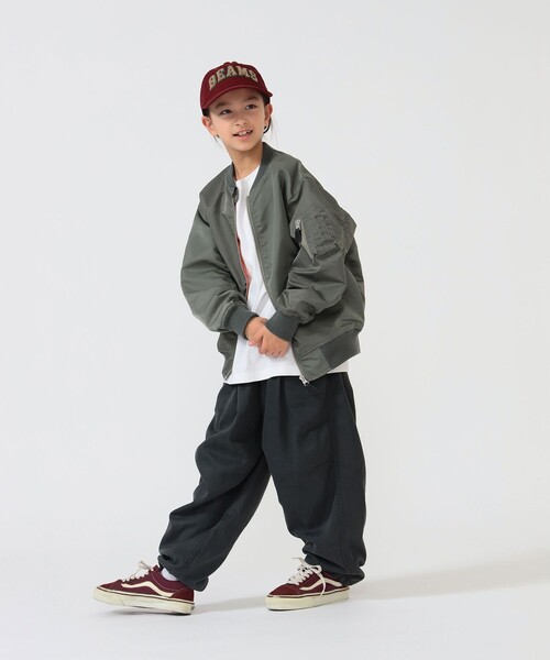 こども ビームス(コドモビームス)の「BEAMS × こども ビームス / BEAMS サガラ刺繍 ベーシック キャップ 2026(47~61cm)(キャップ・キッズ・ネイビー/グリーン/ワイン・ONE SIZE)」の7枚目の写真