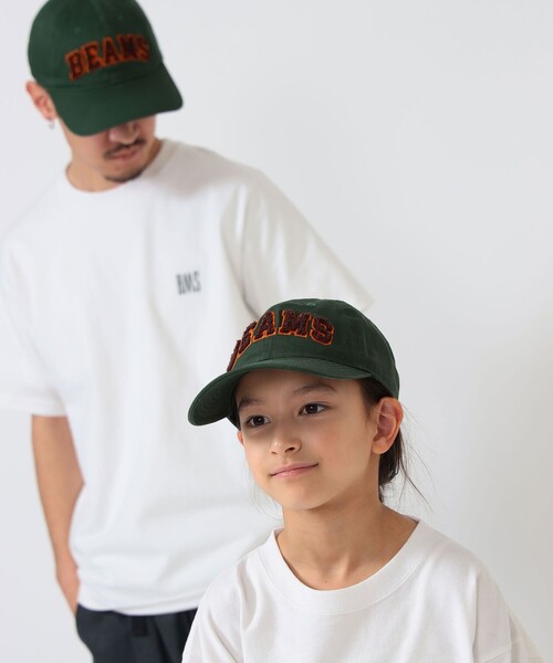 こども ビームス(コドモビームス)の「BEAMS × こども ビームス / BEAMS サガラ刺繍 ベーシック キャップ 2026(47~61cm)(キャップ・キッズ・ネイビー/グリーン/ワイン・ONE SIZE)」の9枚目の写真