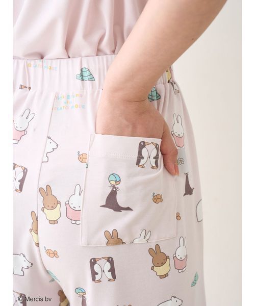 Dick Bruna】【接触冷感】総柄ショートパンツ（ルームウェア