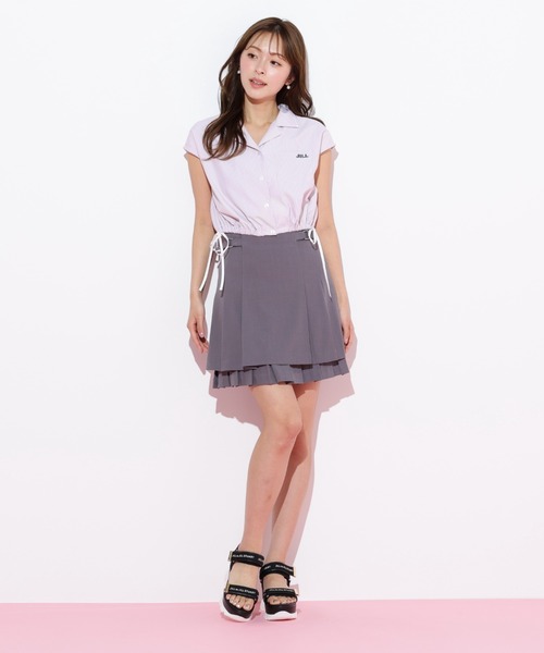 JILL by JILL STUART（ジルバイジルスチュアート）の「◇ウエストリボン開襟シャツ（シャツ/ブラウス・レディース・ホワイト/レッド系その他/ブルー系その他・FREE）」の22枚目の写真