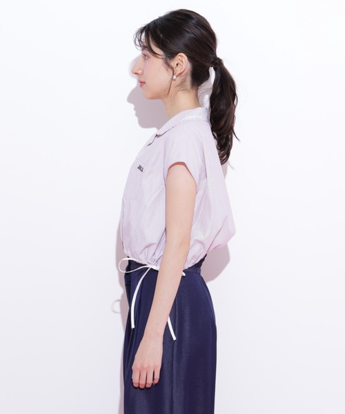 セール】◇ウエストリボン開襟シャツ（シャツ/ブラウス）｜JILL by