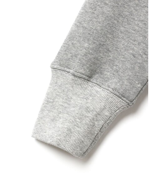 mizuiroind（ミズイロインド）の「mizuiro ind 裏起毛ジップパーカー（Tシャツ/カットソー・レディース・アイボリー/グレー/ブラック・FREE）」の12枚目の写真