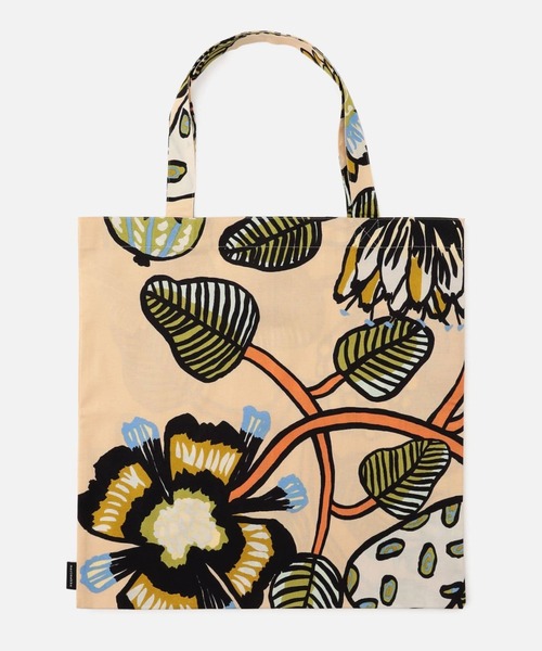 marimekko（マリメッコ）の「Tiara / tote bag 43x44 cm（トートバッグ・レディース・ベージュ・FREE）」の3枚目の写真