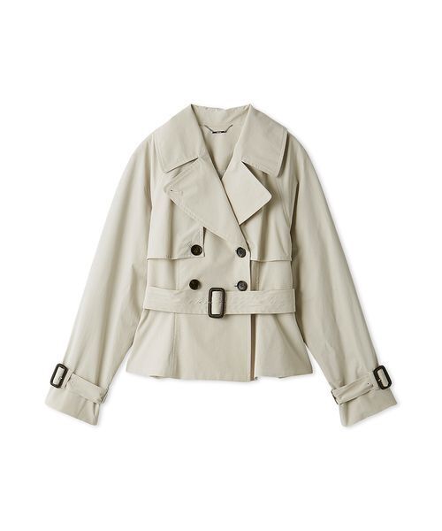 CELFORD（セルフォード）の「ペプラムトレンチショートコート（トレンチコート・レディース・アイボリー/ダークネイビー・36/38）」の13枚目の写真