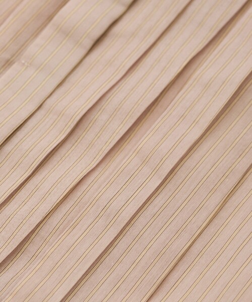 ROPE'(ロペ)の「【洗える】ストライプペプラムブラウス(シャツ/ブラウス・レディース・ネイビー/ピンク・FREE)」の10枚目の写真