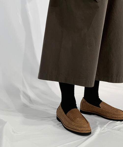 Toironier（トワロニエ）の「Toironier/トワロニエ/Belted Chino Shorts（チノパンツ・メンズ・チャコールグレー/ブラウン・1/2/3）」の20枚目の写真