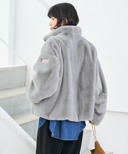 美品★TATRAS ★タトラス★バルブラ★ファーコート★グレー★01★ FREAK'S STORE（フリークスストア）の「TATRAS/タトラス BARBRA