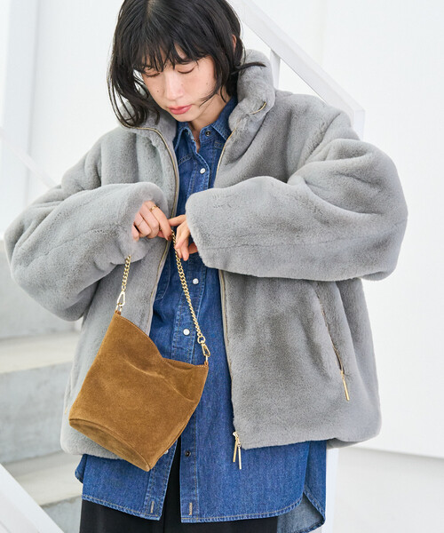 美品タトラス　バルブラ　ファージャケット　01 ブラック TATRAS × FREAK'S STORE/タトラス BARBRA<別注カラーあり