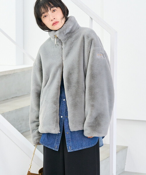 美品★TATRAS ★タトラス★バルブラ★ファーコート★グレー★01★ FREAK'S STORE（フリークスストア）の「TATRAS/タトラス BARBRA