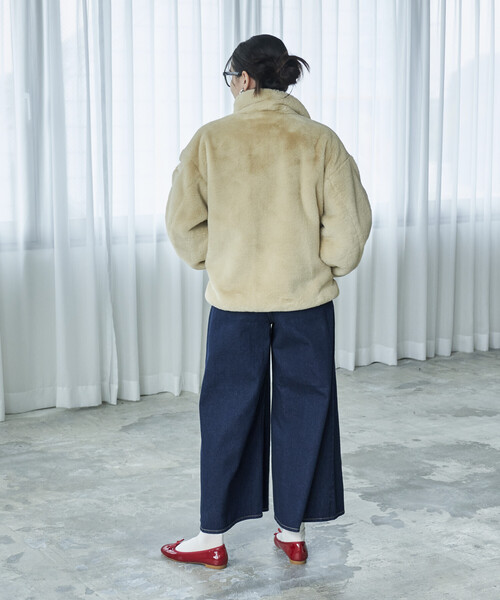 FREAK'S STORE(フリークスストア)の「TATRAS × FREAK'S STORE/タトラス BARBRA<別注カラーあり> /バルブラ/ファージャケット(その他アウター・レディース・グレー/ライトグレー/ブラック/ベージュ/ダークブラウン・2/1)」の18枚目の写真