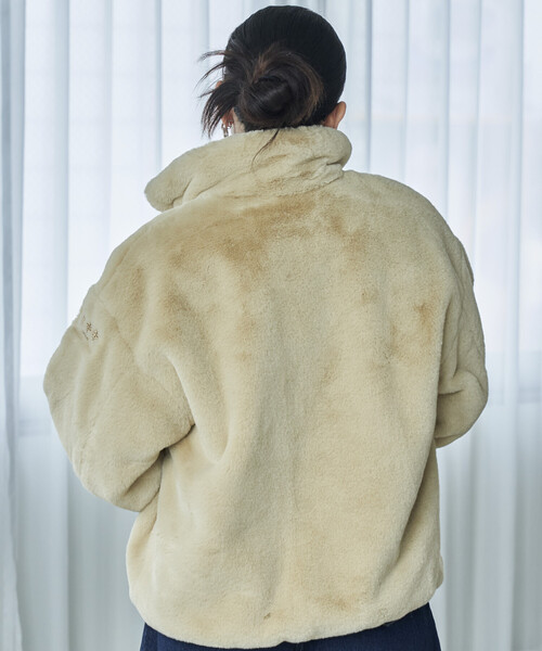 FREAK'S STORE(フリークスストア)の「TATRAS × FREAK'S STORE/タトラス BARBRA<別注カラーあり> /バルブラ/ファージャケット(その他アウター・レディース・グレー/ライトグレー/ブラック/ベージュ/ダークブラウン・2/1)」の22枚目の写真