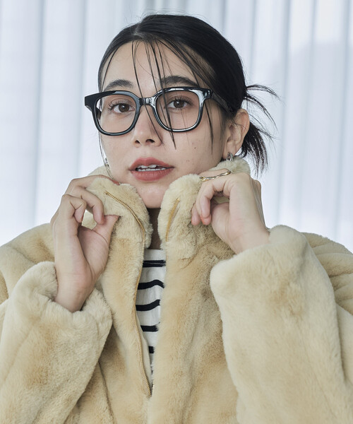 未使用級 タトラス 24AW BARBRA 毛皮 ファーフリース ブルゾン 02 未使用級！タトラス 24AW BARBRA 毛皮 ファーフリース ブルゾン 02 未