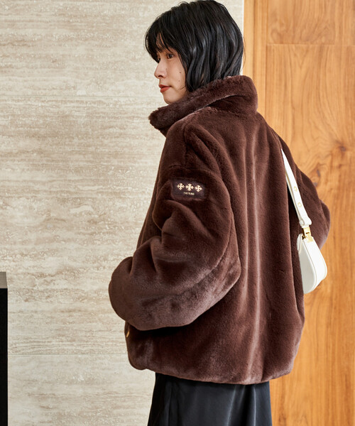 【TATRAS/タトラス】BARBRA バルブラ ファーブルゾン ブランド公式直営》【TATRAS/タトラス】BARBRA/バルブラ/エコファー