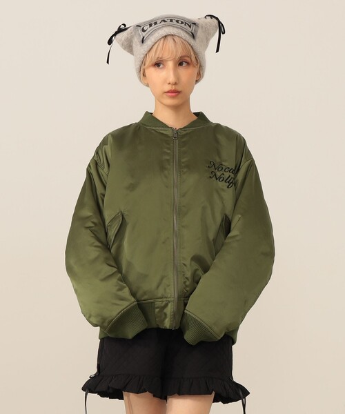 マミタス'さま刺繍 リバーシブル ブルゾン（ブルゾン）｜mmts