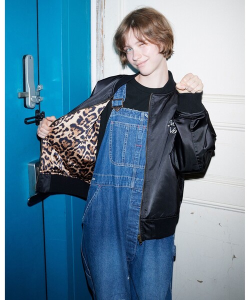 セール】'マミタス'さま刺繍 リバーシブル ブルゾン（ブルゾン）｜mmts