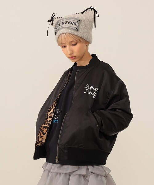 セール】'マミタス'さま刺繍 リバーシブル ブルゾン（ブルゾン）｜mmts