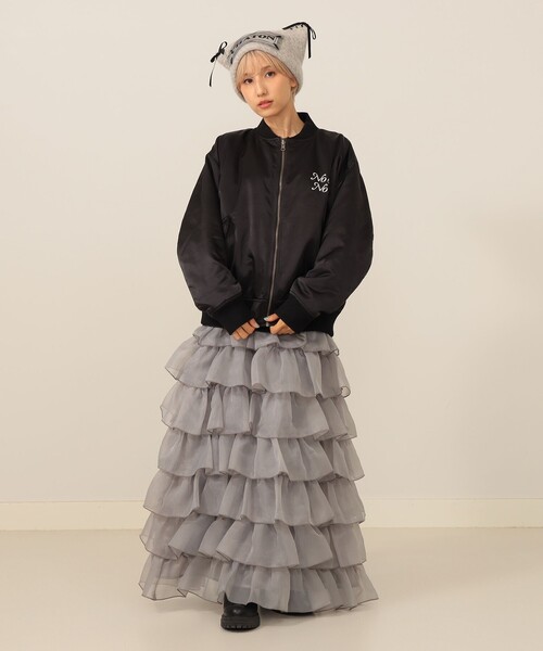 セール】'マミタス'さま刺繍 リバーシブル ブルゾン（ブルゾン）｜mmts