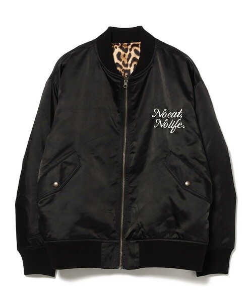 mmts(マミタス)の「"マミタス"さま刺繍 リバーシブル ブルゾン(ブルゾン・レディース・ブラック/グリーン系その他5・MEDIUM/LARGE)」の9枚目の写真