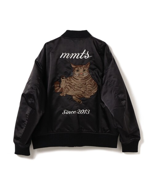 【新品未使用】mmts 猫　リバーシブルブルゾン ヒョウ柄　マミタス 試着のみ】mmts 猫刺繍リバーシブルブルゾン ヒョウ柄 - メルカリ
